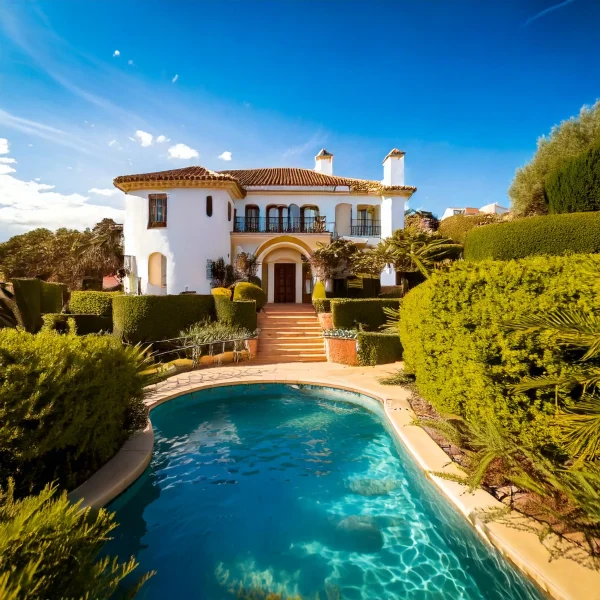 Firefly preciso imagenes para una web super realistas de una villa en malaga 3052